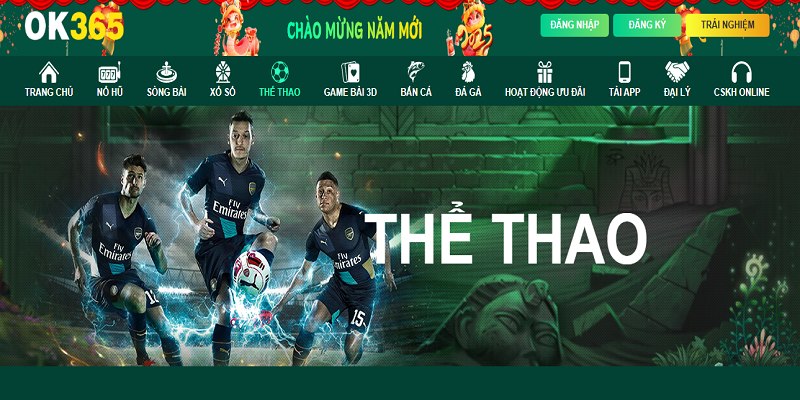 Tham gia vào sân chơi thể thao trực tuyến OK365 để kiếm tiền ngay